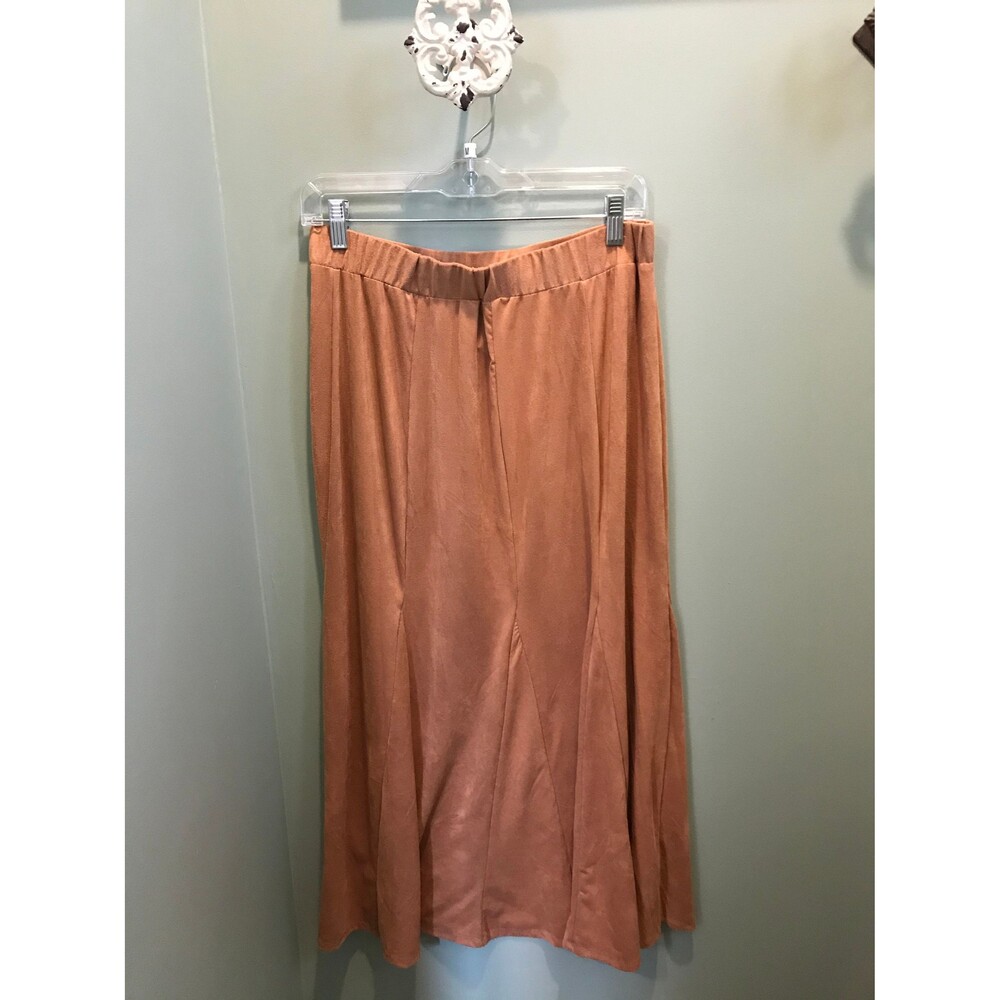 Sensational Collection long suede like skirt -size Medium